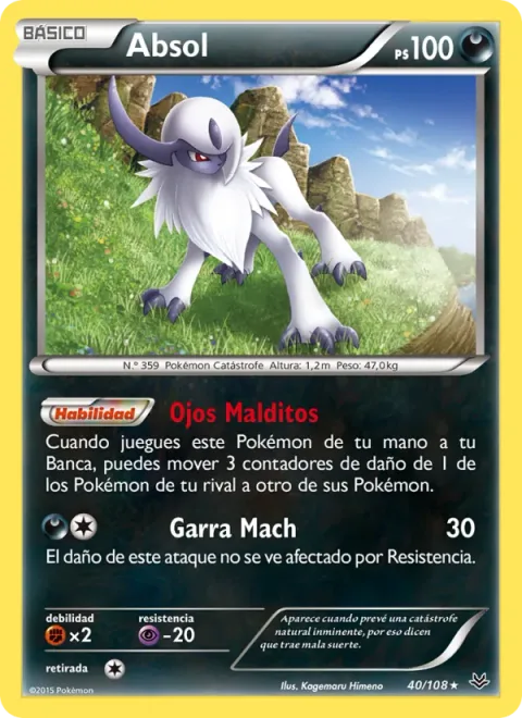 Absol [Cursed Eyes | Mach Claw]