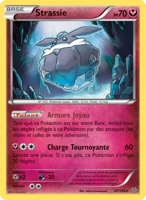 Carbink [Jewel Armor | Spin Tackle]