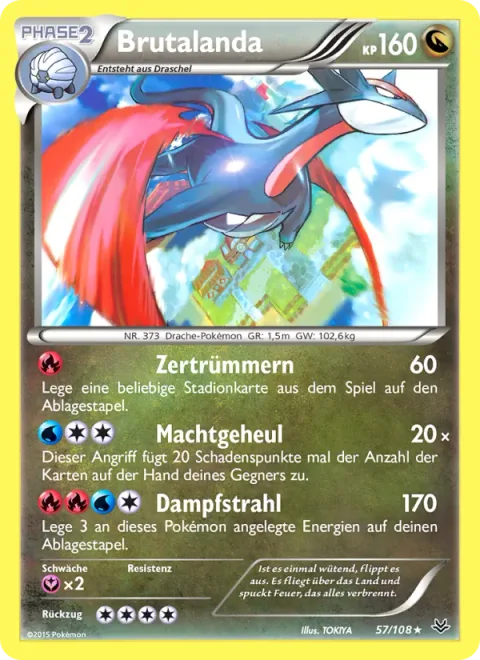 Salamence [Shatter | Power Howl | Steam Blast]