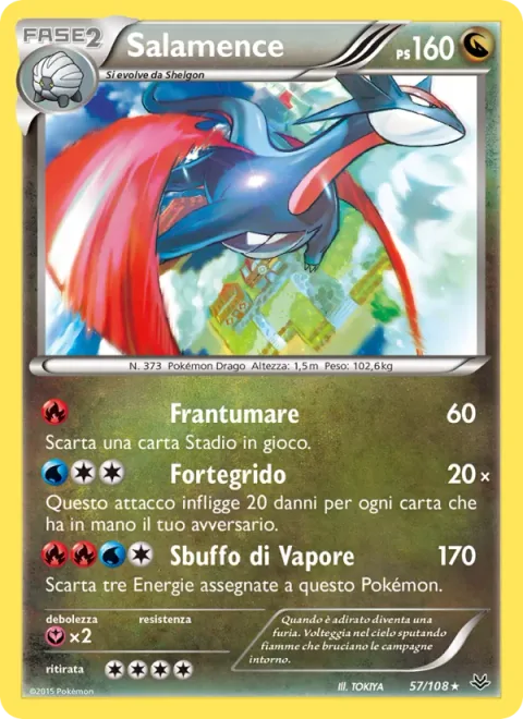 Salamence [Shatter | Power Howl | Steam Blast]