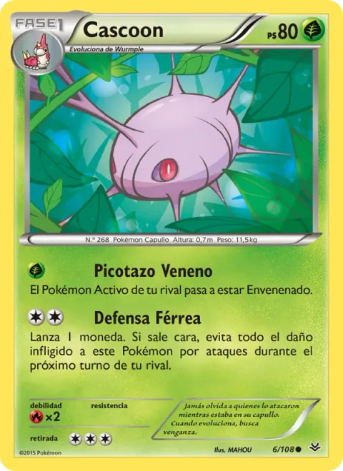 Cascoon [Poison Sting | Iron Defense]