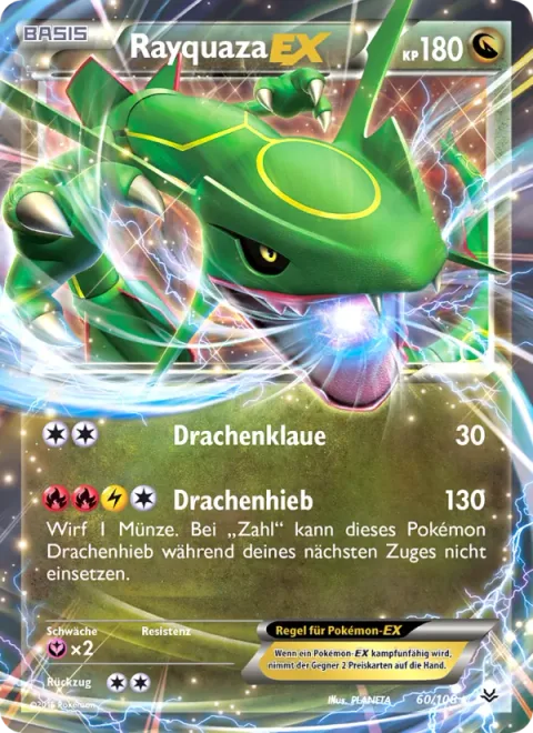 Rayquaza EX [Dragon Claw | Dragon Strike]