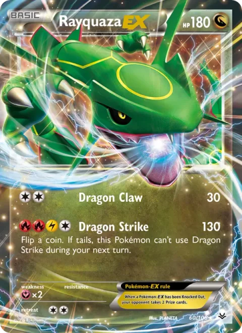Rayquaza EX [Dragon Claw | Dragon Strike]