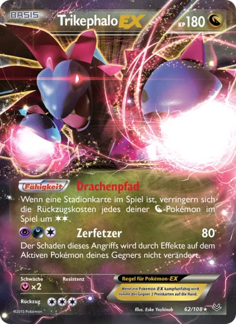 Hydreigon EX [Dragon Road | Shred]