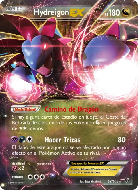 Hydreigon EX [Dragon Road | Shred]
