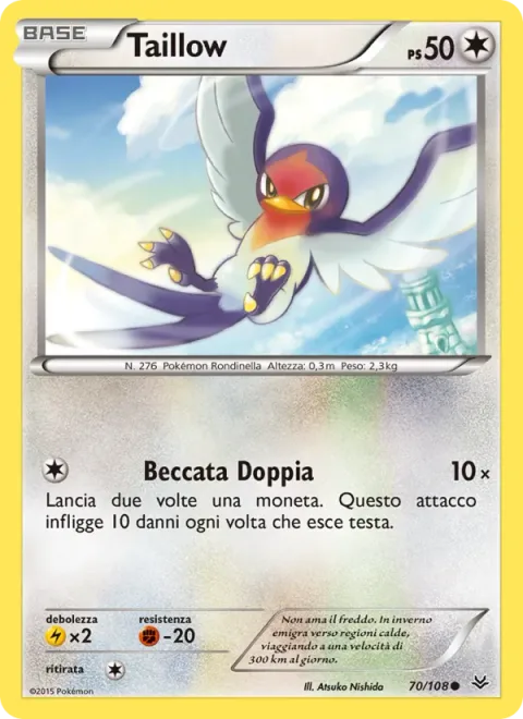 Taillow [Double Peck | ROS]
