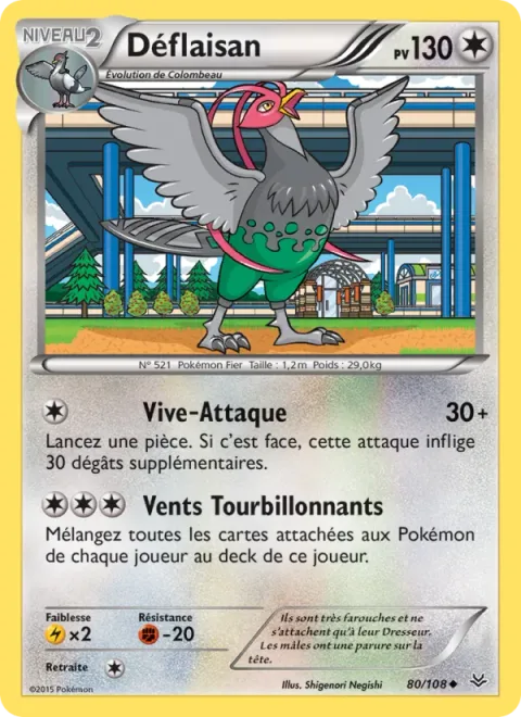Unfezant [Quick Attack | Strong Winds]