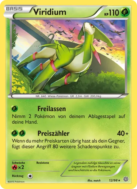 Virizion [Bail Out | Prize Count]