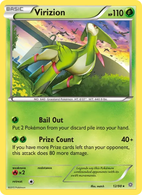 Virizion [Bail Out | Prize Count]