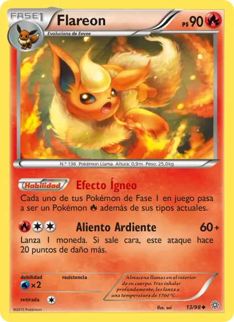 Flareon [Flare Effect | Heat Breath]