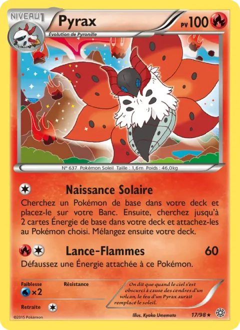 Volcarona [Solar Birth | Flamethrower]
