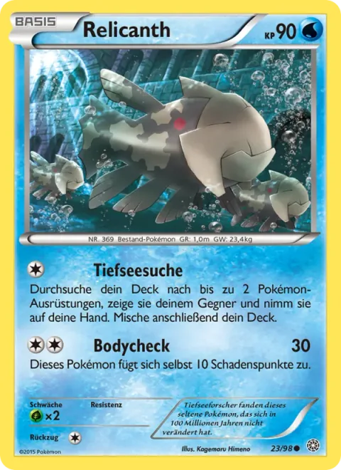 Relicanth [Deep Sea Search | Take Down]