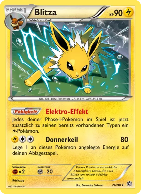 Jolteon [Electric Effect | Thunder Blast]