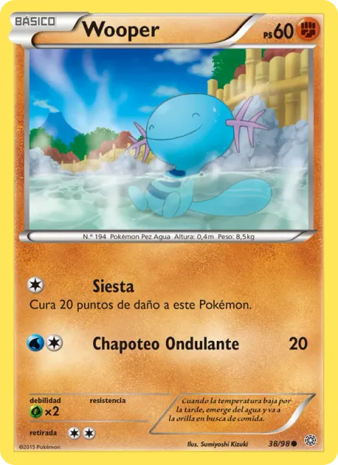 Wooper [Nap | Wave Splash]