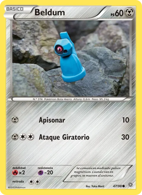 Beldum [Ram | Spinning Attack]