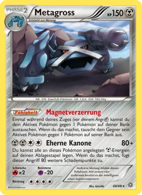 Metagross [Magnetic Warp | Iron Cannon]
