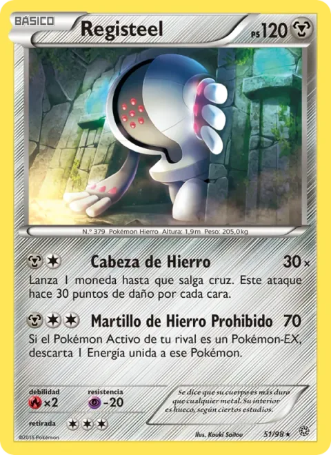 Registeel [Iron Head | Forbidden Iron Hammer]