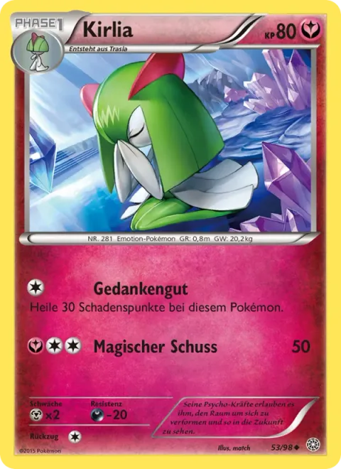 Kirlia [Calm Mind | Magical Shot]