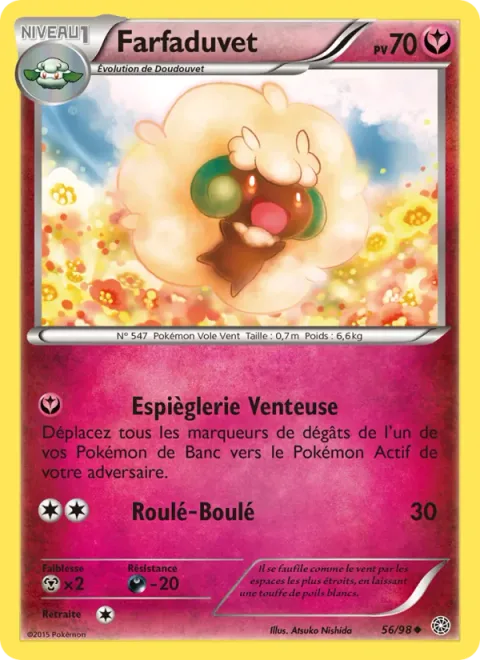 Whimsicott [Windy Mischief | Rolling Tackle]
