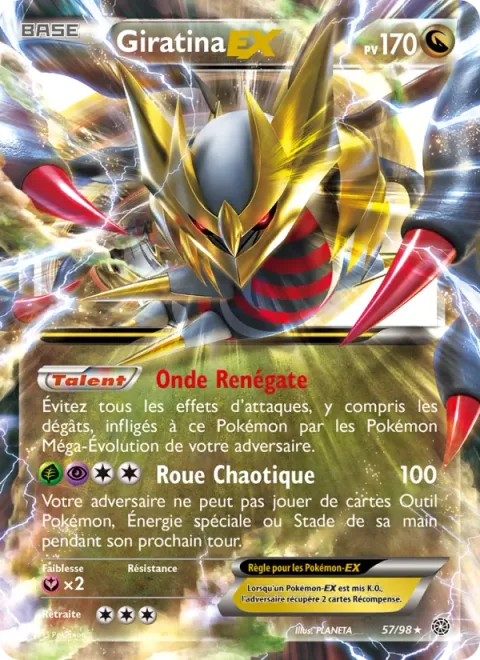 Giratina EX [Renegade Pulse | Chaos Wheel]