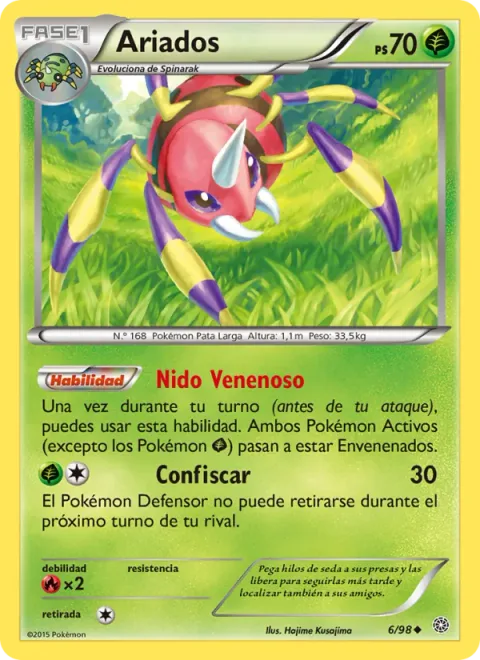 Ariados [Poisonous Nest | Impound]