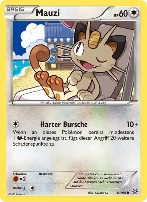 Meowth [Act Tough]