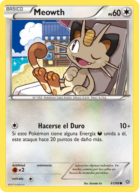 Meowth [Act Tough]