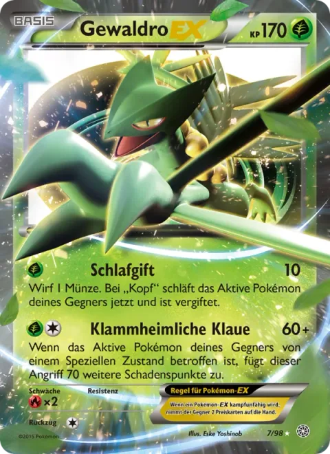 Sceptile EX [Sleep Poison | Unseen Claw]