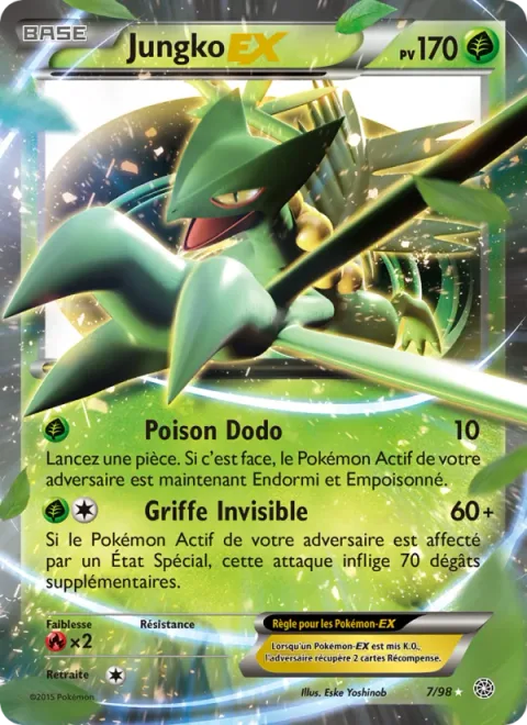 Sceptile EX [Sleep Poison | Unseen Claw]
