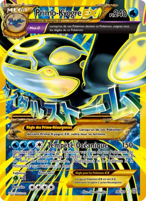 Primal Kyogre EX [Tidal Storm]