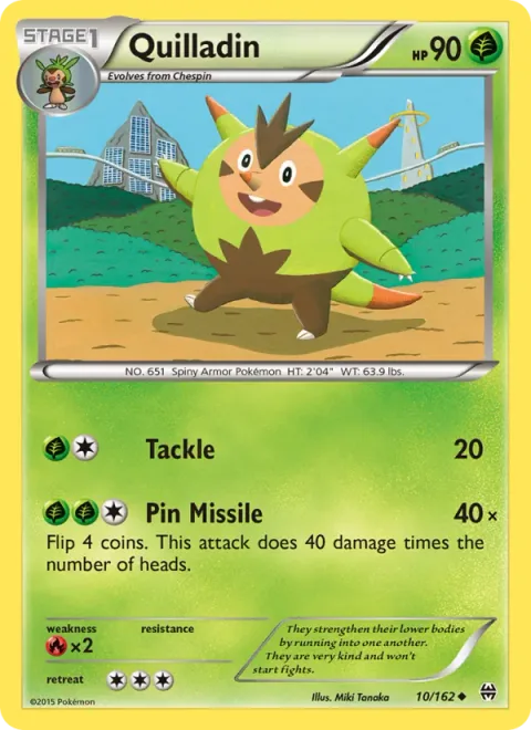 Quilladin [Tackle | Pin Missile]