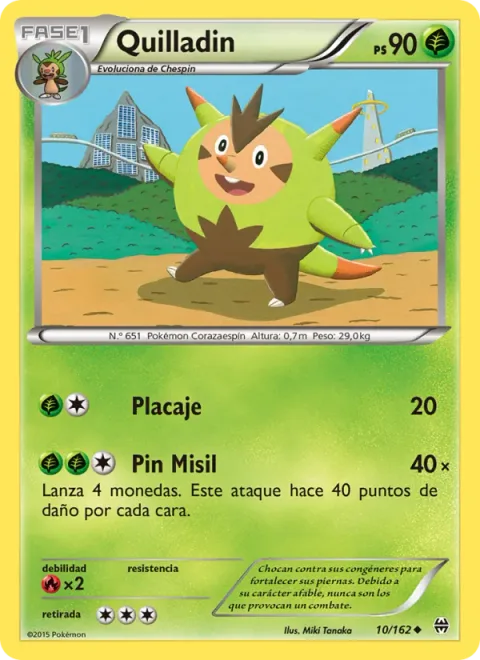 Quilladin [Tackle | Pin Missile]