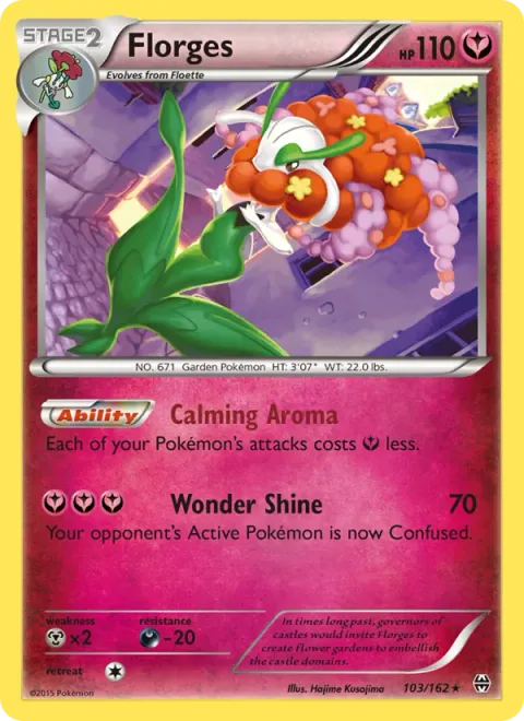 Florges [Calming Aroma | Wonder Shine]