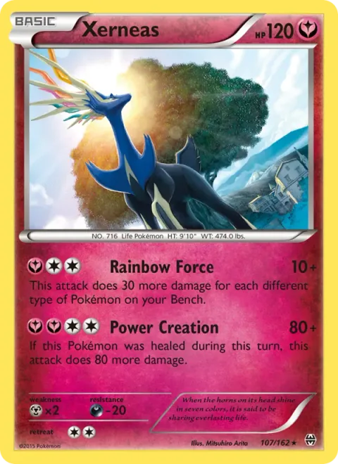 Xerneas [Rainbow Force | Power Creation]