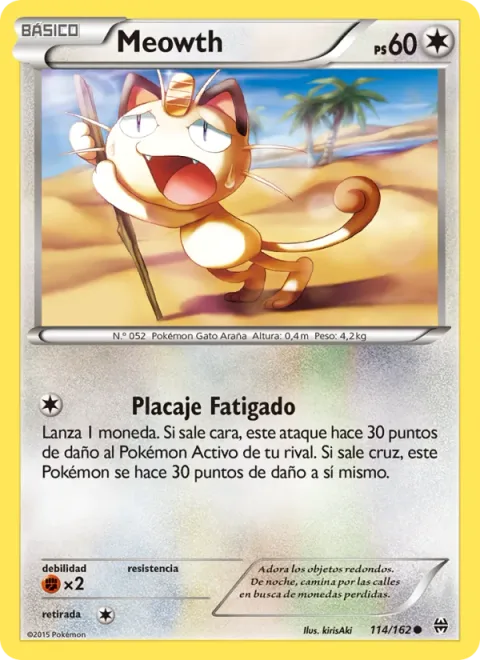 Meowth [Exhausted Tackle]