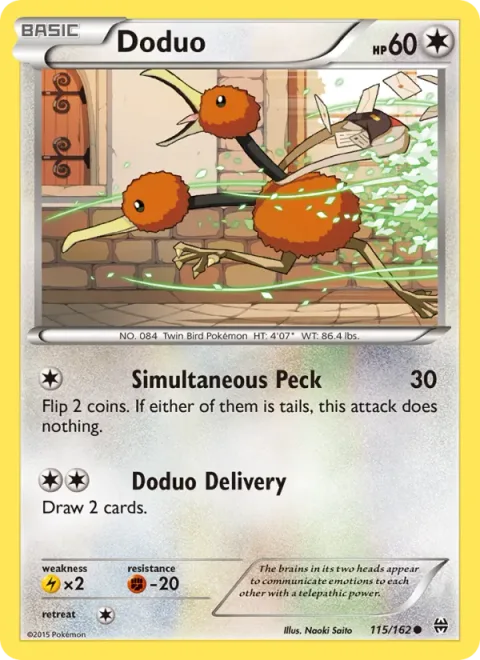 Doduo [Simultaneous Peck | Doduo Delivery]