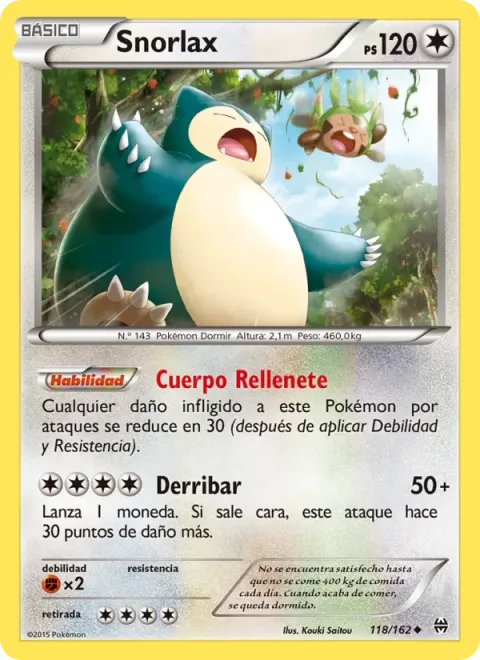 Snorlax [Plump Body | Knock Away]