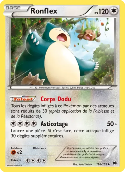 Snorlax [Plump Body | Knock Away]