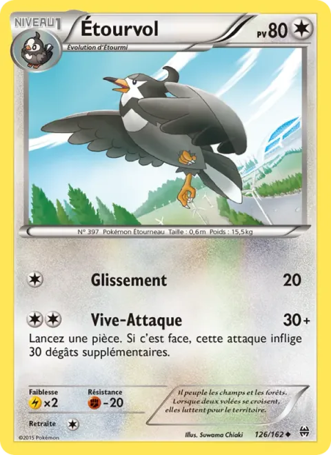 Staravia [Glide | Quick Attack]