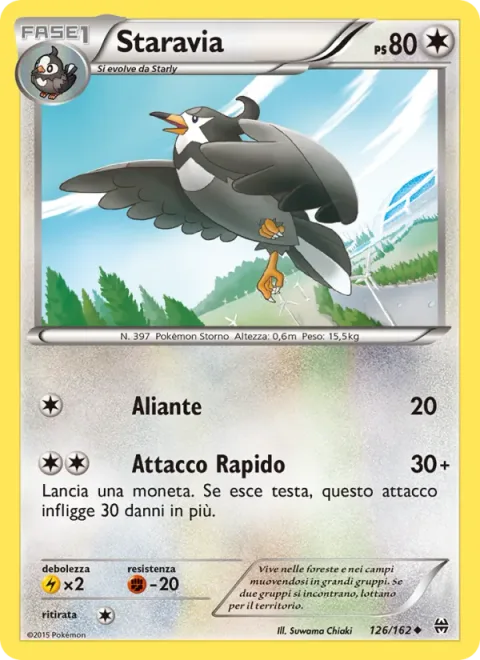 Staravia [Glide | Quick Attack]