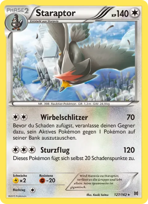 Staraptor [Cyclone Slash | Brave Bird]