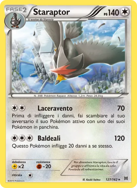 Staraptor [Cyclone Slash | Brave Bird]