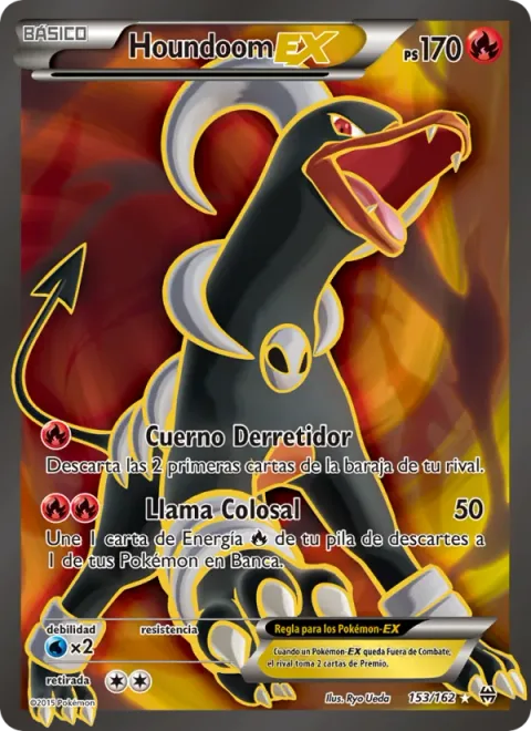 Houndoom EX [Melting Horn | Grand Flame]