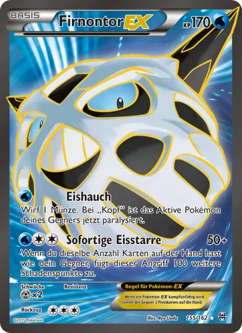 Glalie EX [Ice Breath | Instant Freeze]