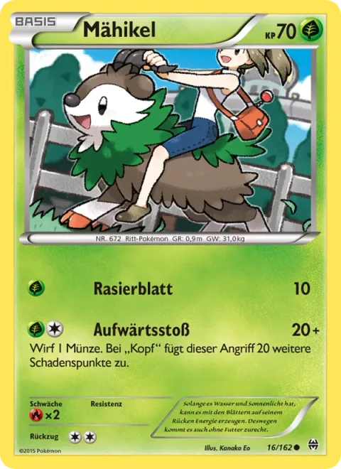 Skiddo [Razor Leaf | Rising Lunge]