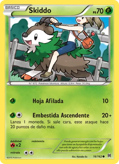Skiddo [Razor Leaf | Rising Lunge]