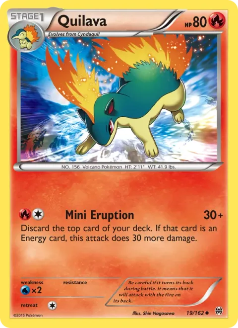 Quilava [Mini Eruption]
