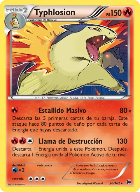 Typhlosion [Massive Eruption | Flare Destroy]