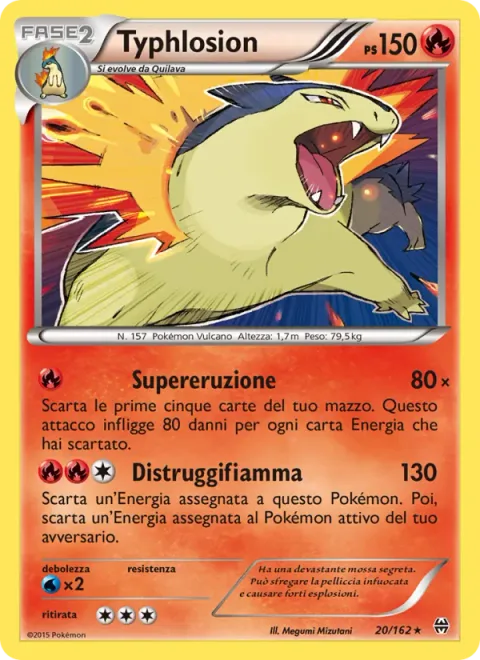 Typhlosion [Massive Eruption | Flare Destroy]