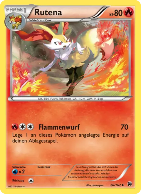 Braixen [Flamethrower]